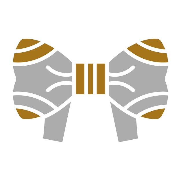 Vector vector design bow tie icon stijl