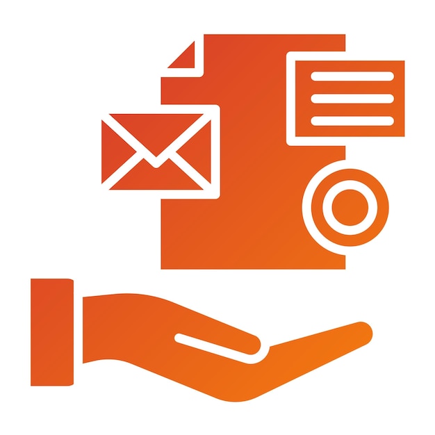 Vector Design Branding Services Icon Stijl