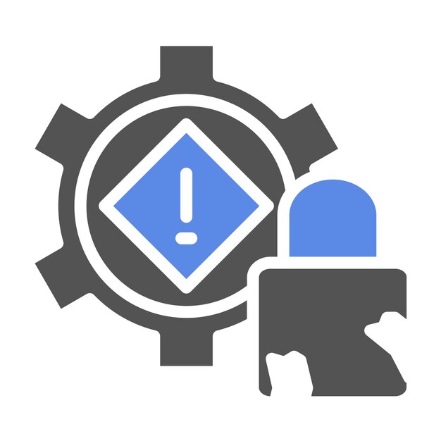 Vector vector design breach mitigation icon style