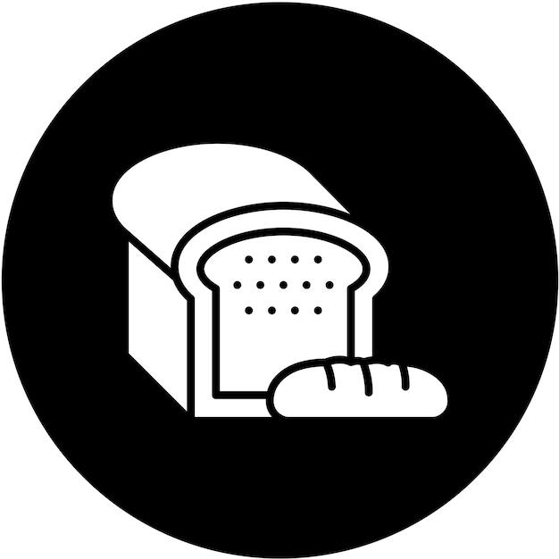 Vector vector design bread icon style