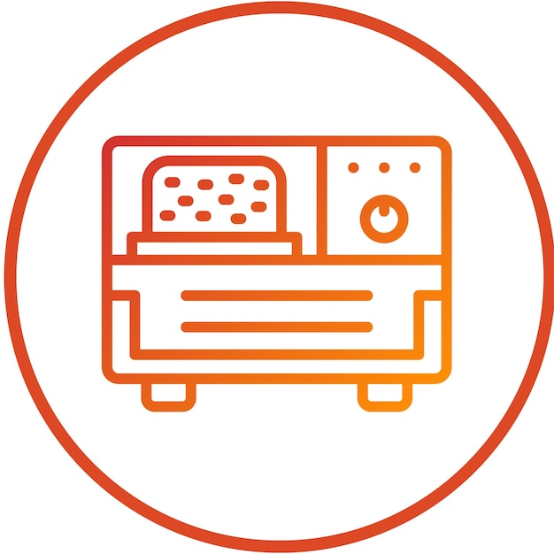 Vector Design Bread maker Icon Style