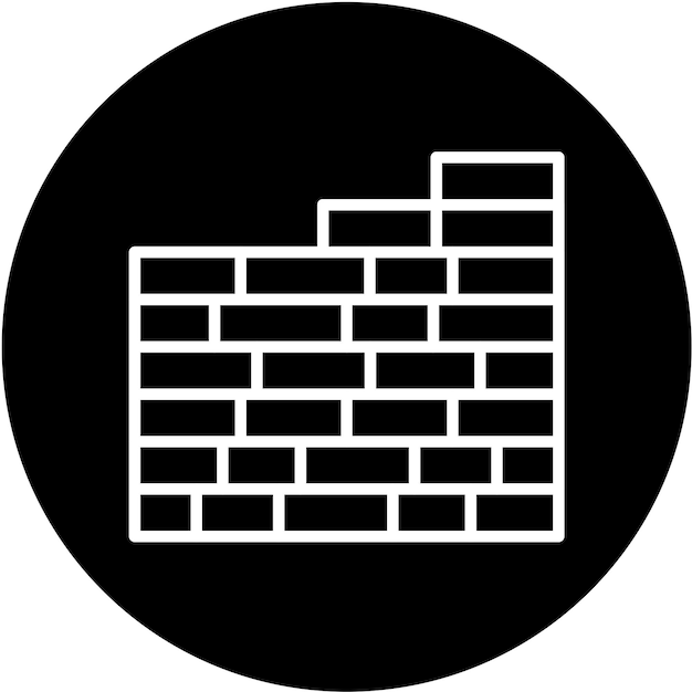 Vector Design Brick Icon Stijl