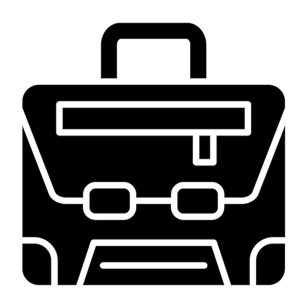 vector design briefcase icon style