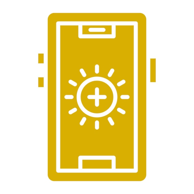 vector design brightness high icon style