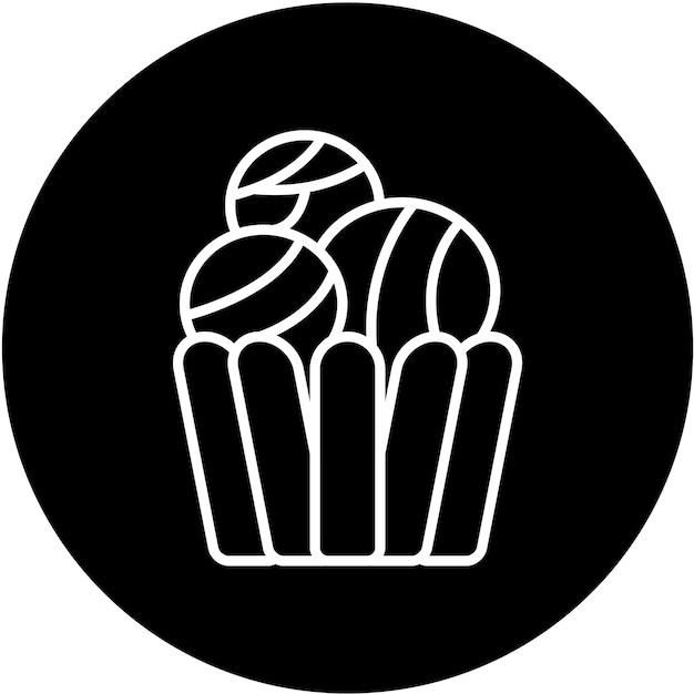 Vector Design Brioche Icon Style