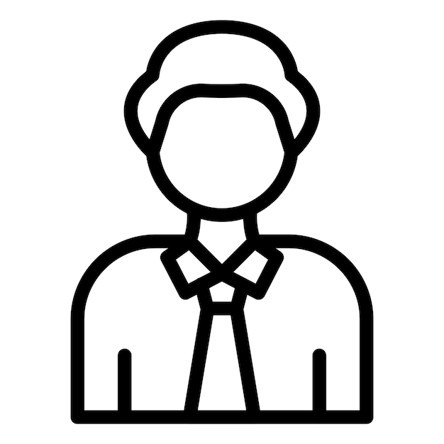 Vector Design Broker Icon Style