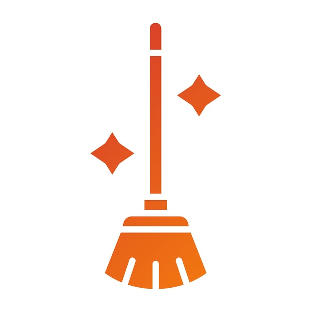 Vector Design Broom Icon Style