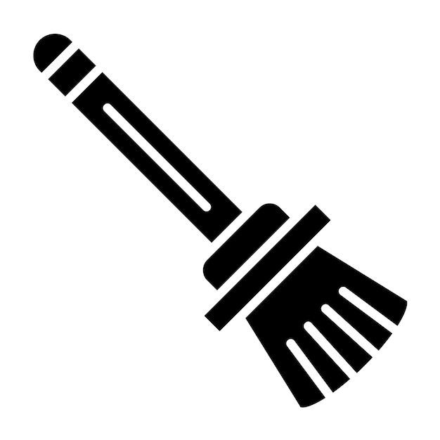 Vector Design Broomstick Icon Style