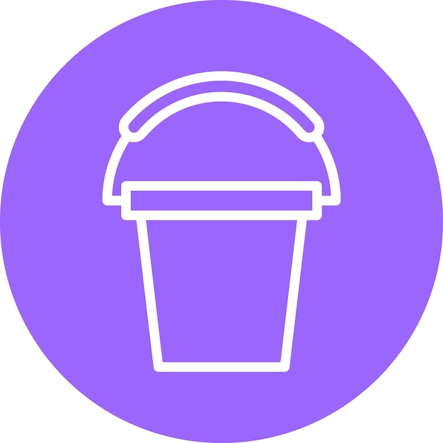 Vector Design Bucket Icon Style