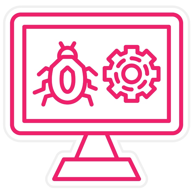 ベクターデザイン バグ修正 アイコンスタイル