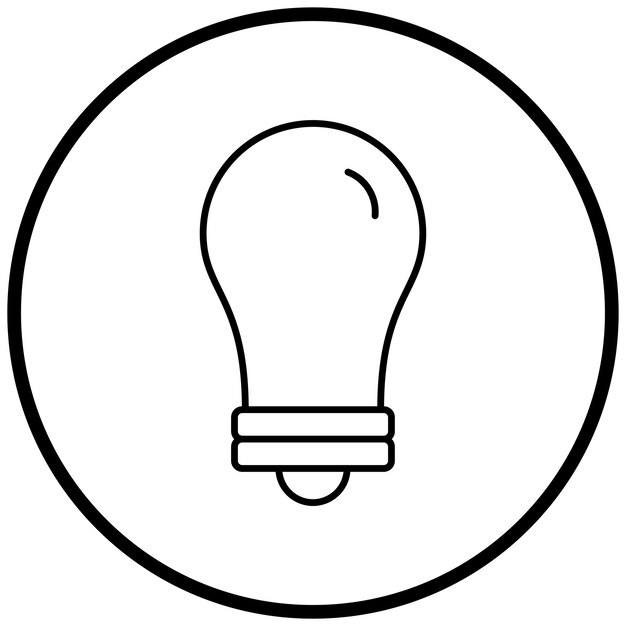 터 디자인 불 아이콘 스타일