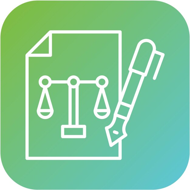 Vector Design Bureaucracy Icon Style