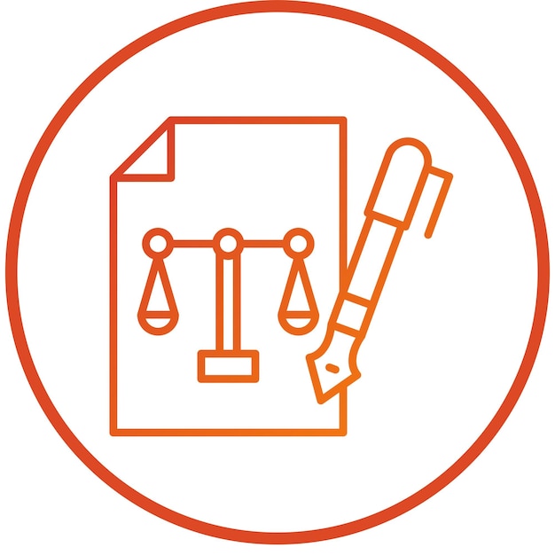 Vector Design Bureaucracy Icon Style