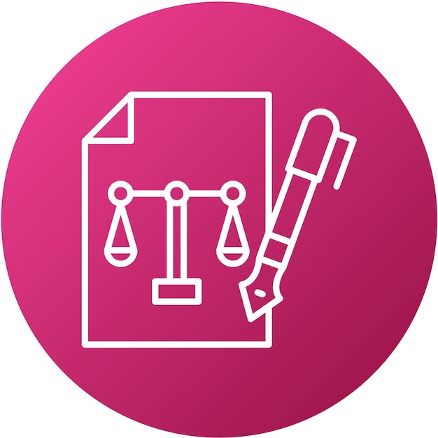 Vector Design Bureaucracy Icon Style