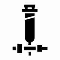 Vector vector design burette icon style