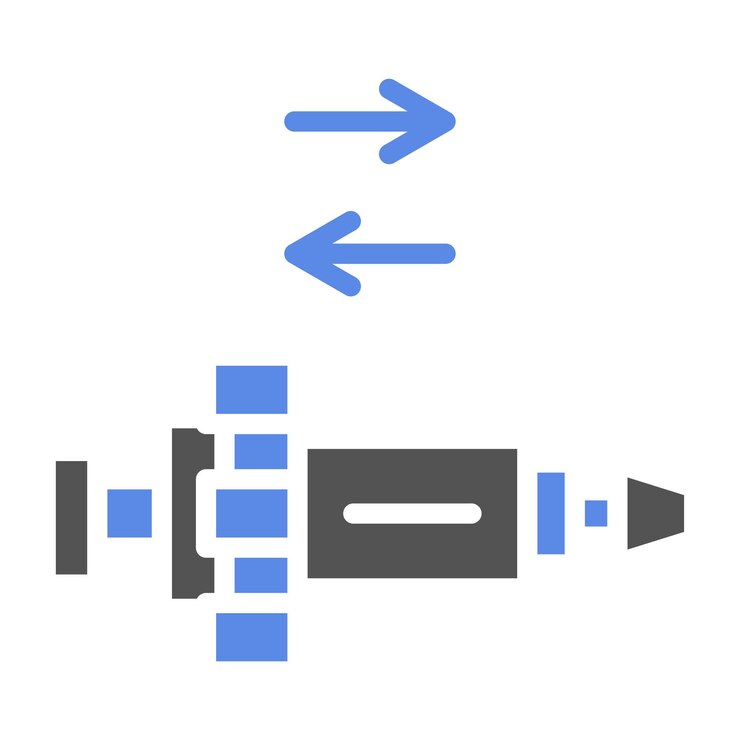 Vector vector design bushing icon style