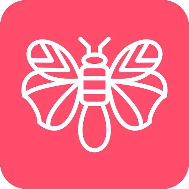 Vector Design Butterfly Icon Style