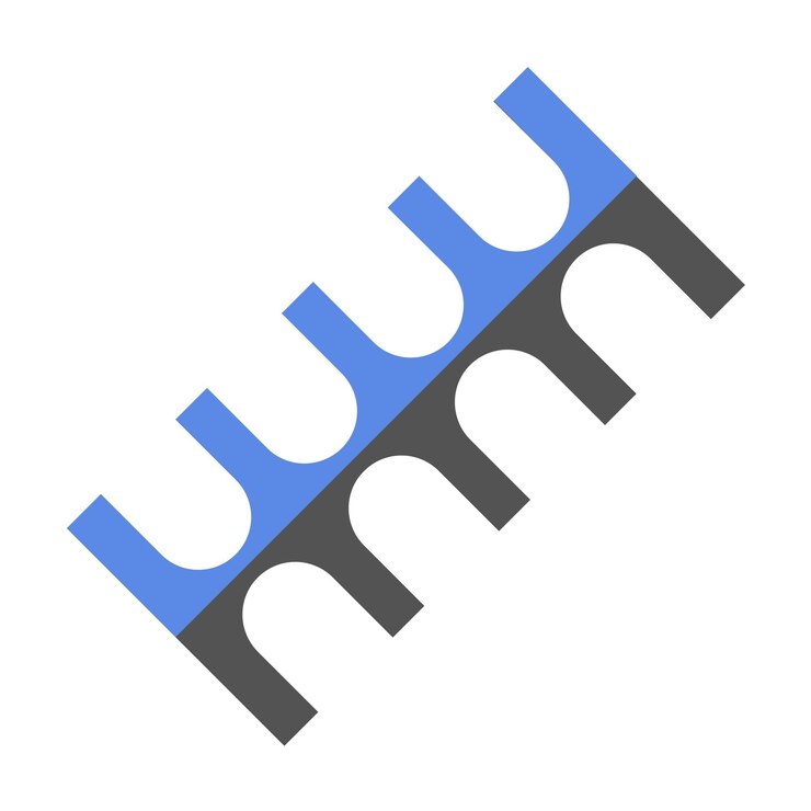 Vector vector design cable comb icon style
