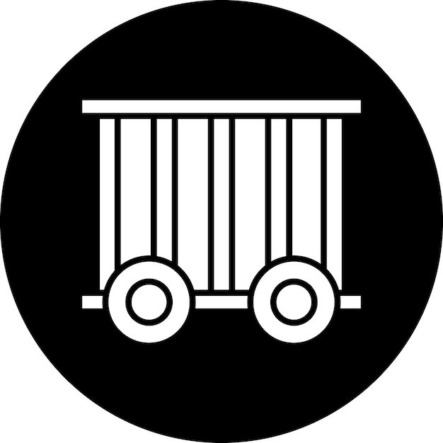 Vector Design Cage Icon Stijl
