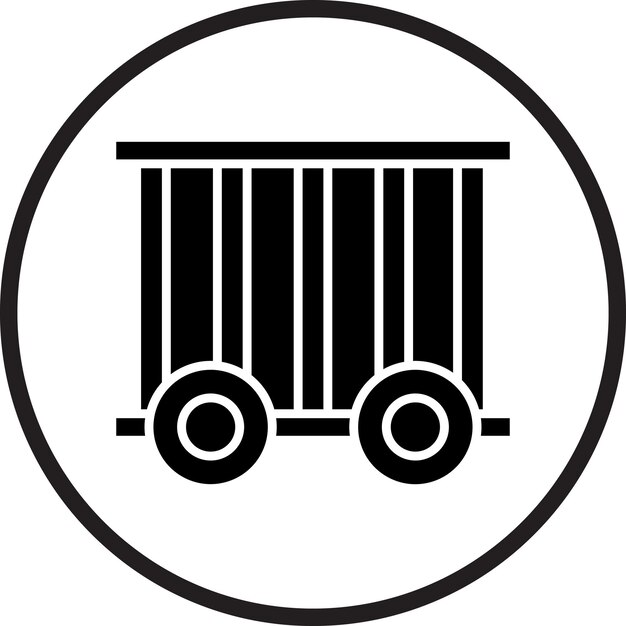 Vector Design Cage Icon Stijl