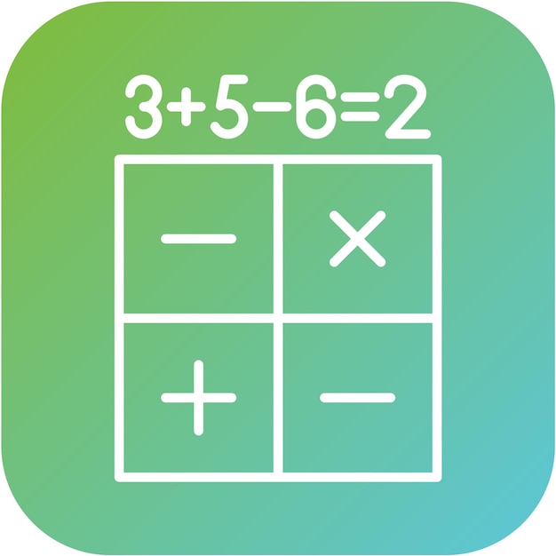 Vector vector design calculation icon style