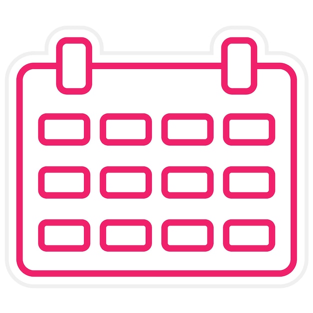 Vector Design Calendar Icon Style