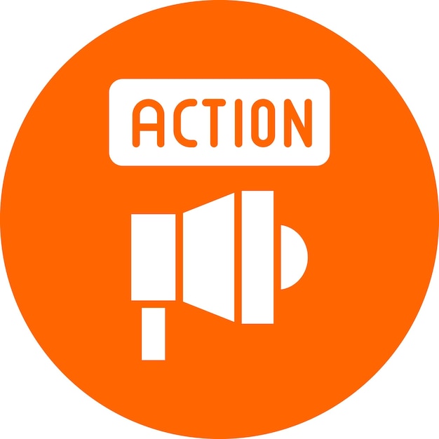 Vector Design Call To Action Icon Style