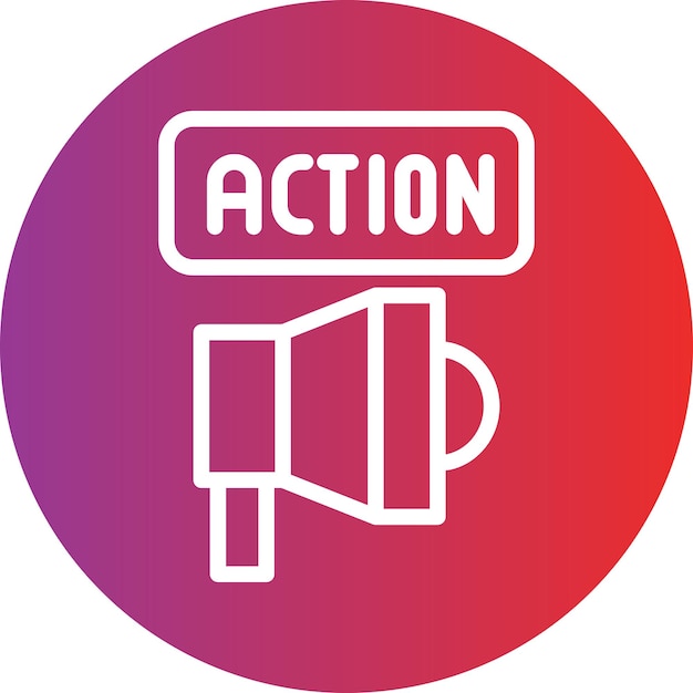 Vector Design Call To Action Icon Style