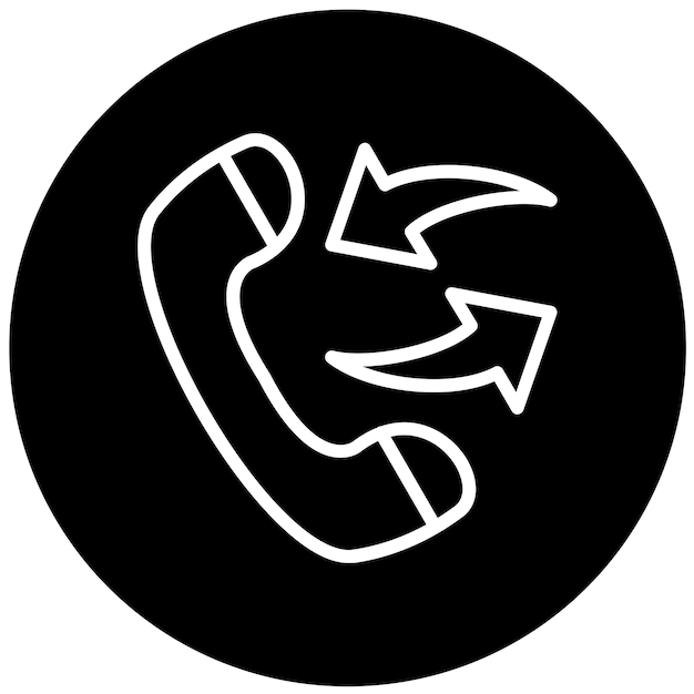 터 디자인 콜백 아이콘 스타일