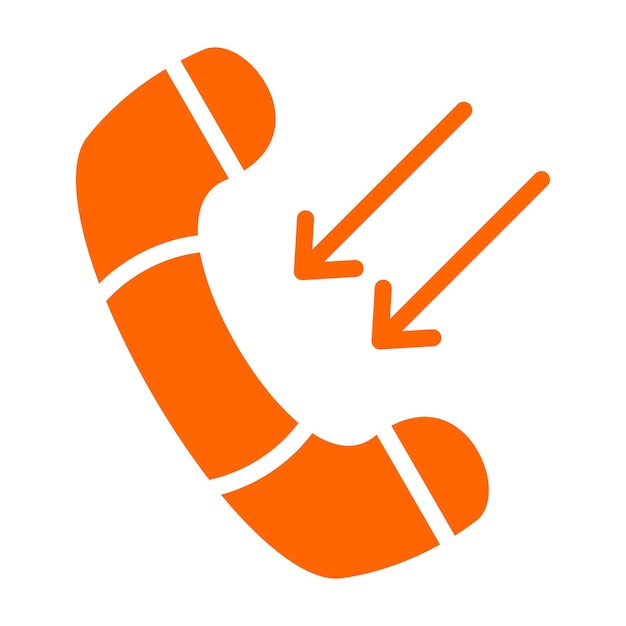 Vector Design Callback Service Icon Stijl