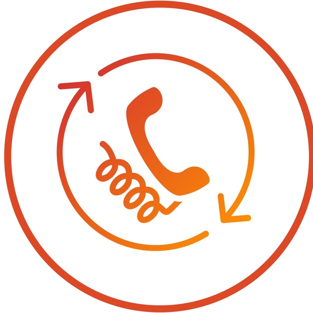 터 디자인 콜백 시스템 아이콘 스타일