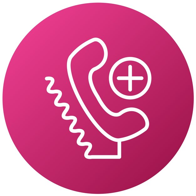 Vector Design Calllog Icon Stijl