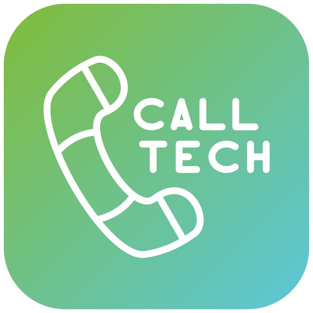 Vector vector design calltech icon style