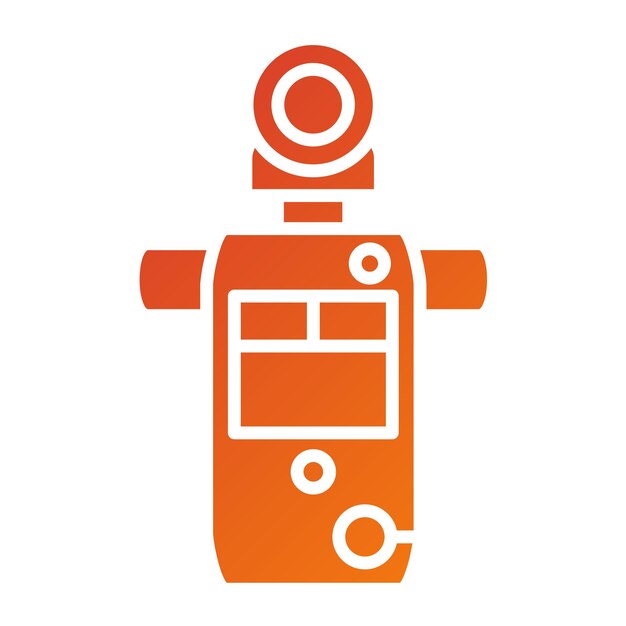 Vector Design Camera Meter Icon Style