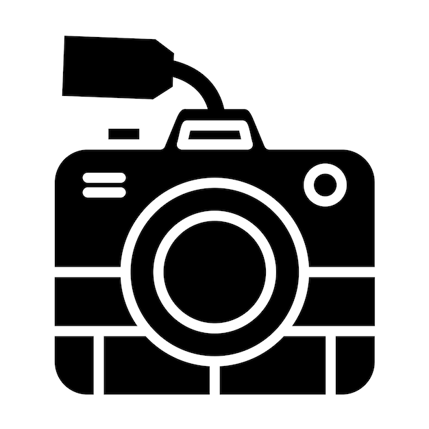 Vector Design Camera Verkoop Icon Stijl