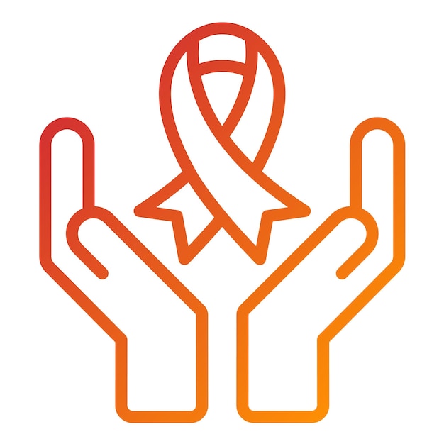 Vector vector design cancer survivor icon style