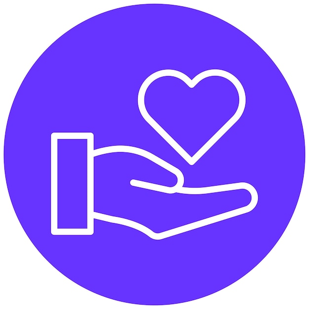 Vector Design Cancer Volunteer Icon Style