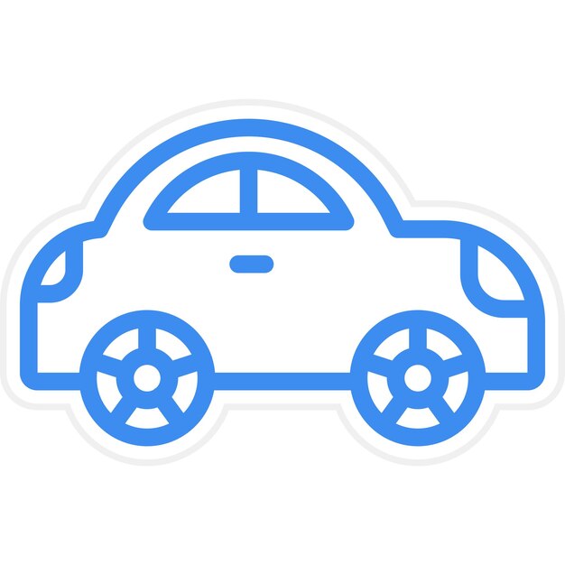 Vector vector design car icon style