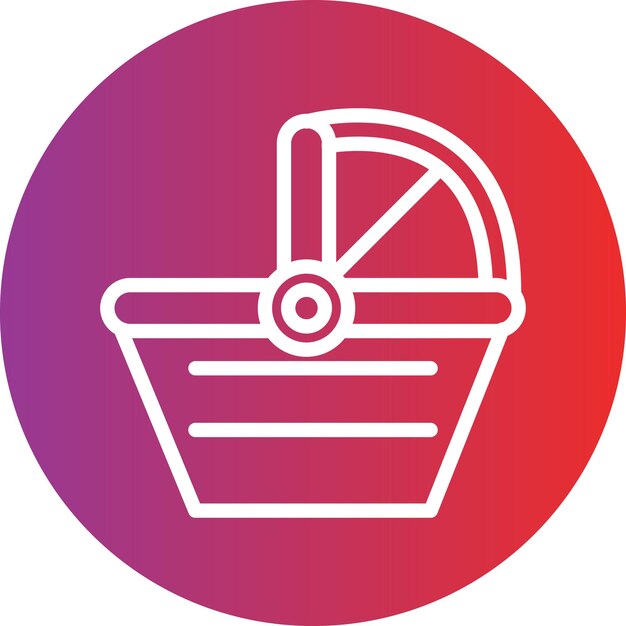 Vector Design Carrycot Icon Style