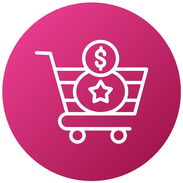 Vector vector design cart purchase icon style