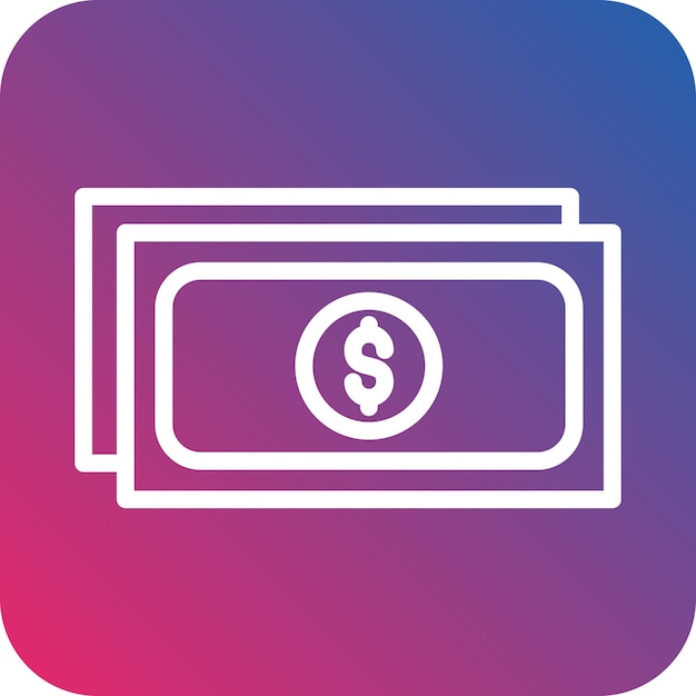 Vector vector design cash payment icon style