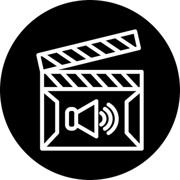 Vector Design Casting Call Icon Style
