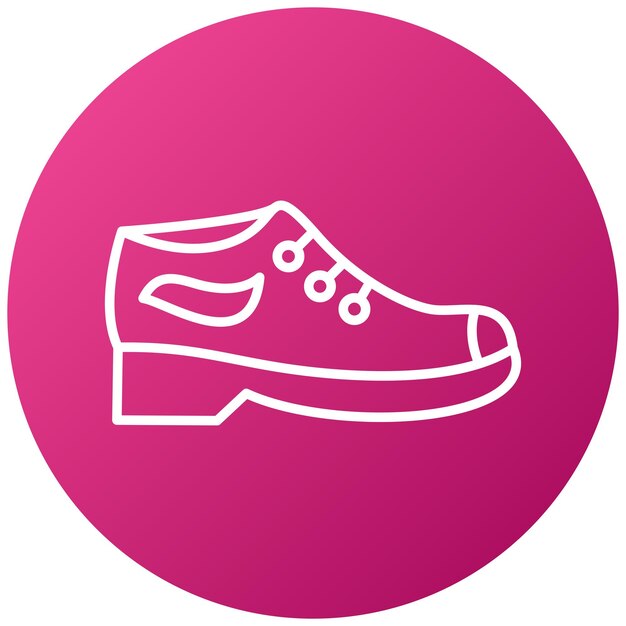 Vector vector design casual shoes icon style