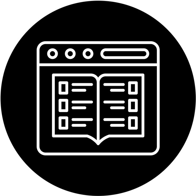터 디자인 카탈로그 아이콘 스타일