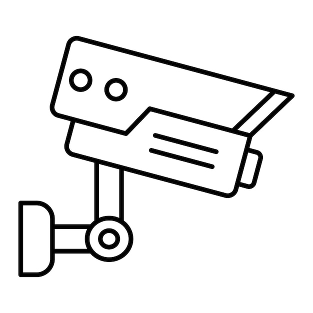 Vector vector design cctv icon style