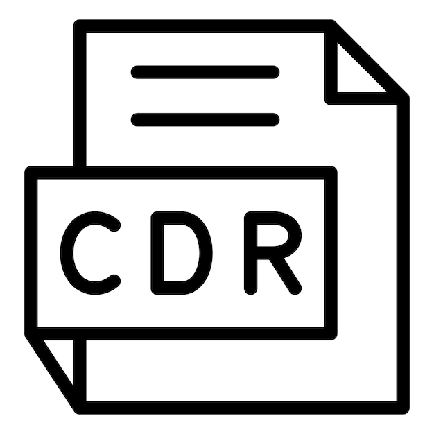 Vector vector design cdr icon style