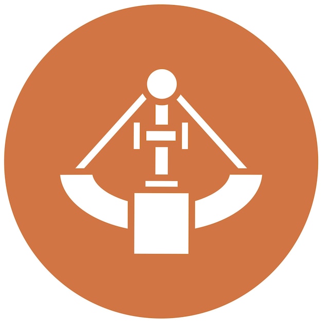 Векторный дизайн Celestial Beacon Icon Style