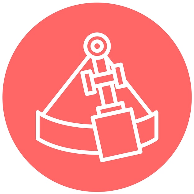 Vector Design Celestial Navigation Icon Style