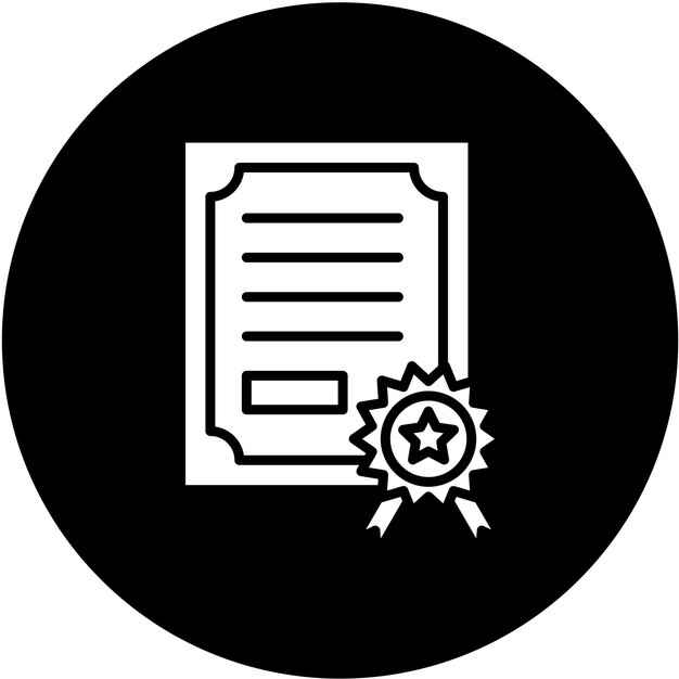 ベクトル デザイン 証明書 アイコン スタイル