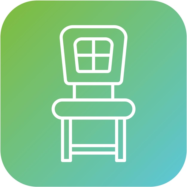 Vettore vector design chair icon style